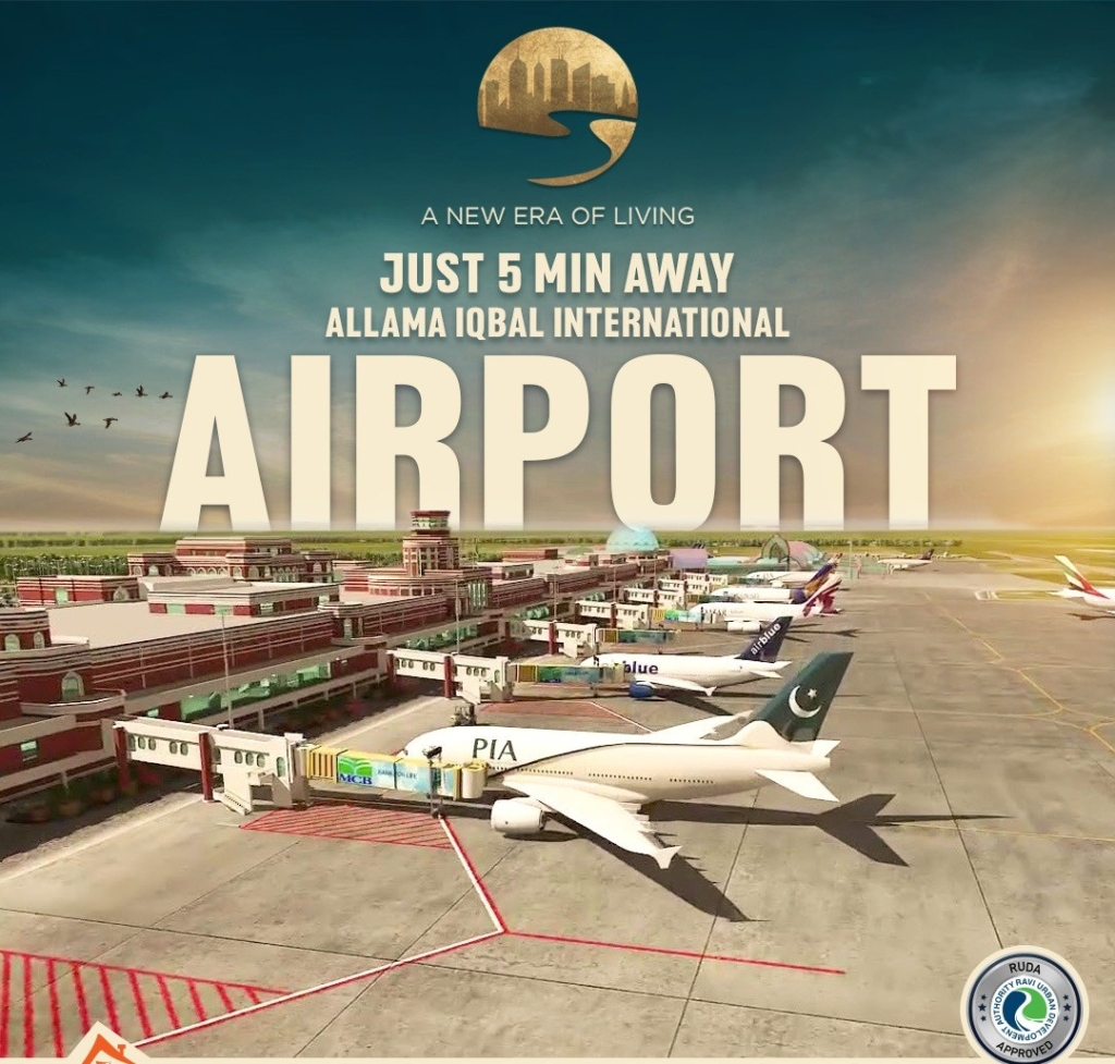 Prime Location of Al Raheem Garden Near Lahore Airport